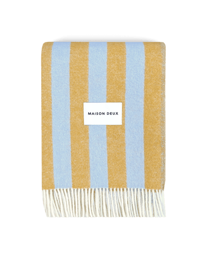 Couverture Candy Wrap Blue Miel - Maison Caldeira
