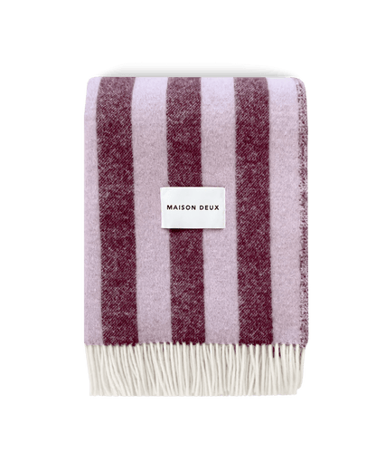 Couverture Candy Wrap Lilas Aubergine - Caldeira