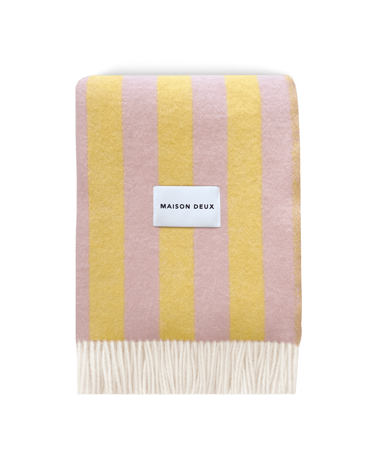 Couverture Candy Wrap Rose Jaune - Maison Caldeira