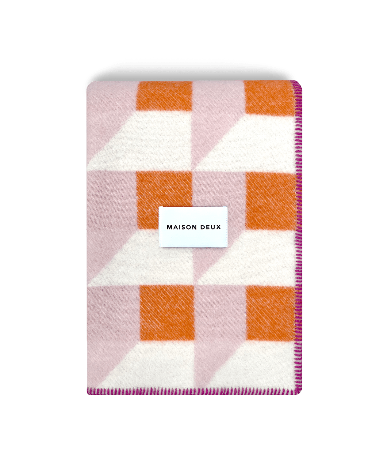Couverture Cubis Carotte Rose - Maison Caldeira