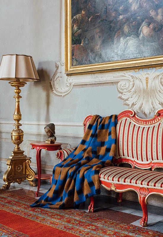 Plaid Mohair Fall Foliage - Evelina Kroon - Layered - Scandinave - Maison Caldeira