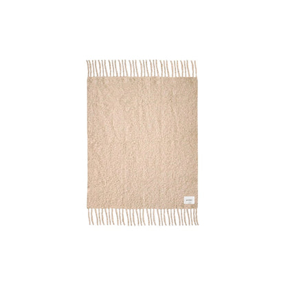 Plaid Mohair - Amande - Layered - Design Contemporain - Maison Caldeira