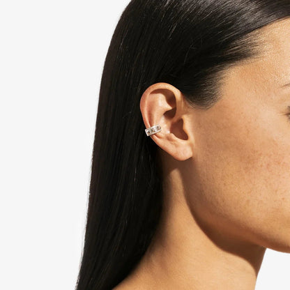 Earcuff Rockaway Picots - Diamants & Argent - Statement - Design Contemporain - Maison Caldeira