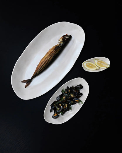 Ensemble de 3 plateaux ovales Native – Finition Bouleau | 101 Copenhagen - Caldeira