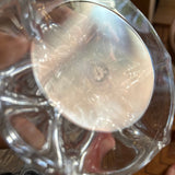 Ensemble de bougeoirs vintage en cristal de Lorraine - Maison Caldeira