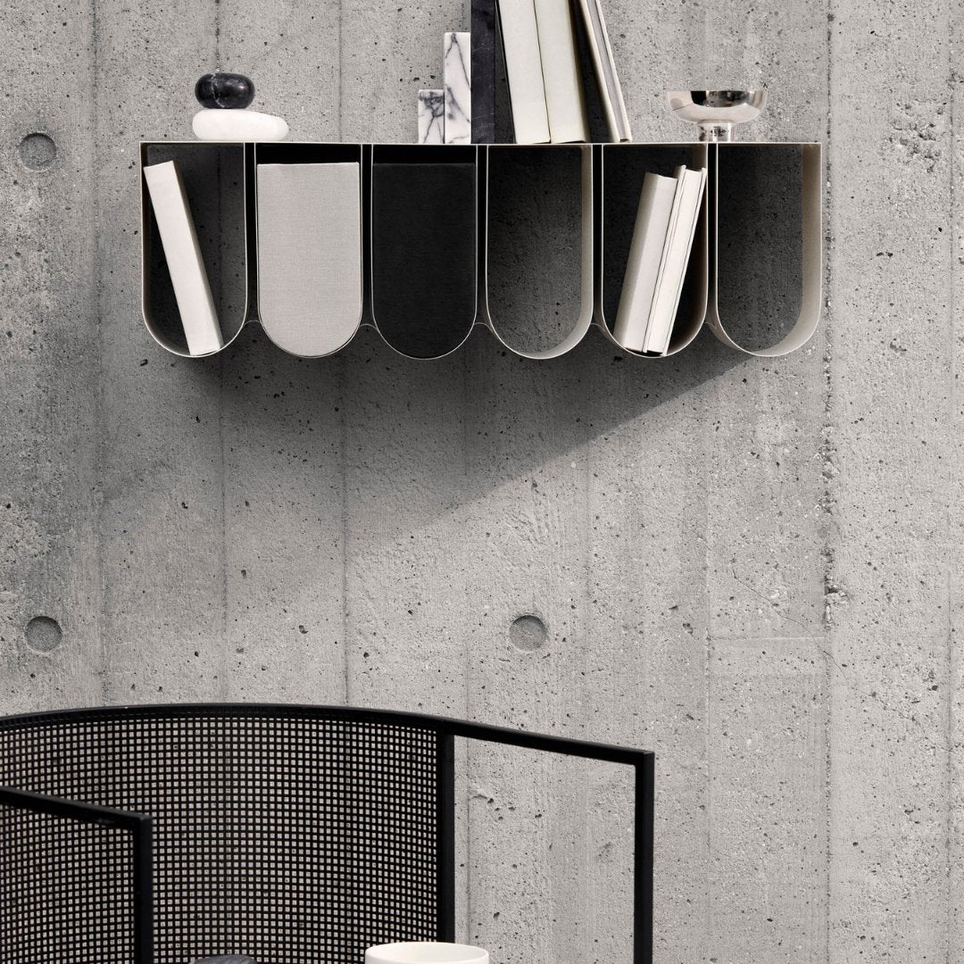 Étagère murale 6 courbes - Kristina Dam studio - Scandinave - Maison Caldeira