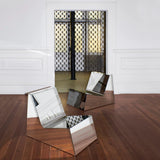 Fauteuil Mirror Lounge Chair – Structure Recouverte de Verre Miroir - Maison Caldeira