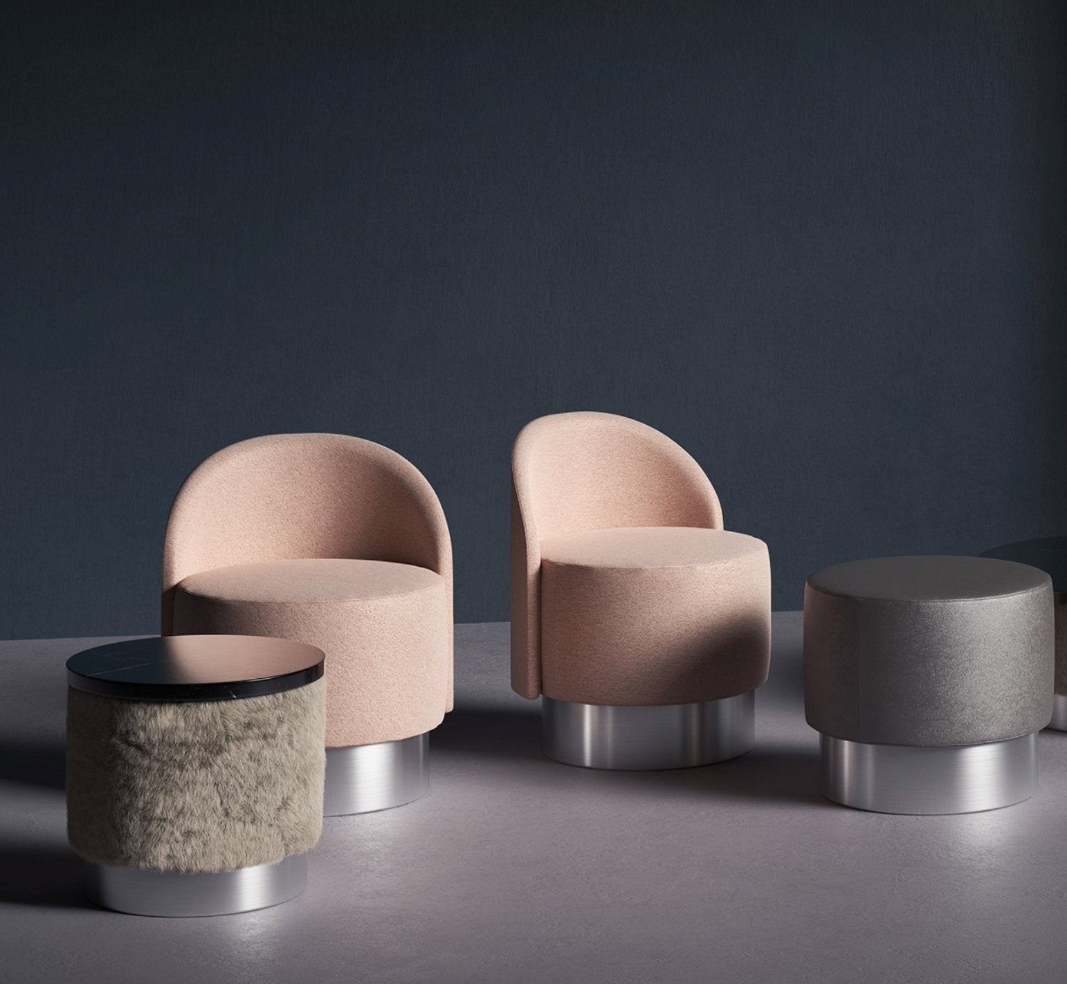 Fauteuil Pastille - StudioPepe - Tacchini - Design Contemporain - Maison Caldeira