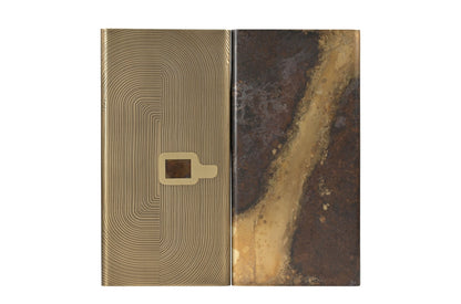 Fragment de bas - relief mural (2 panneaux) - Caldeira