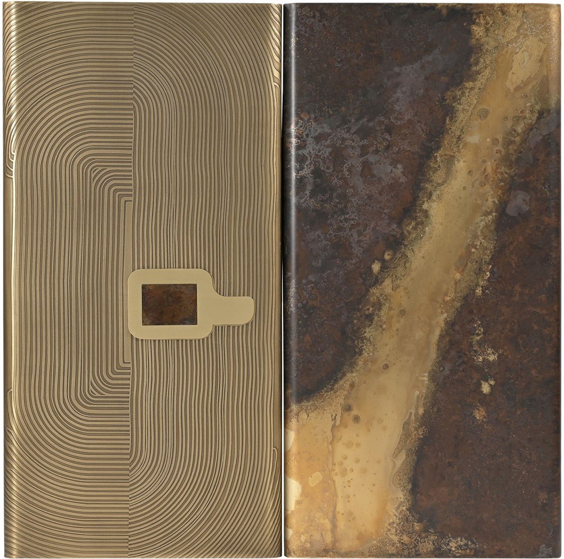 Fragment de bas - relief mural (2 panneaux) - Caldeira