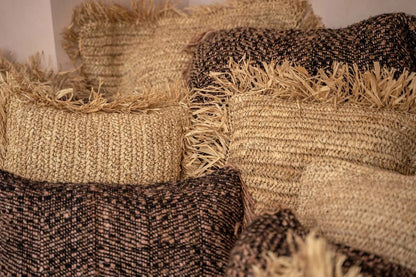 Housse de coussin De Oh My Gee - Noir Cuivre - 30x50 - Bazar Bizar - Méditerranée - Maison Caldeira