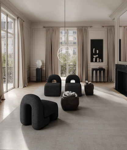 Jeu de 3 boules en céramique - Chrome - 101 copenhagen - Scandinave - Maison Caldeira