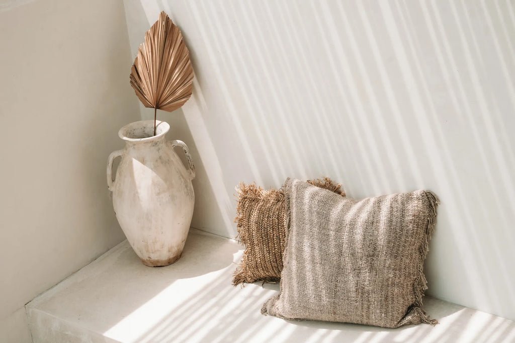La housse de coussin Oh My Gee - Beige - 60x60 - Maison Caldeira