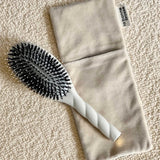 La Pochette "Grande Brosse" Blanc crème - Maison Caldeira