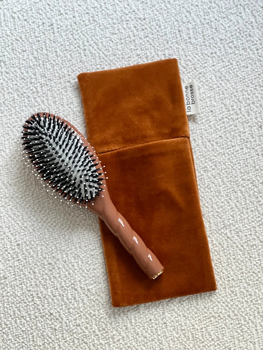 La Pochette "Grande Brosse" Terracotta - Maison Caldeira