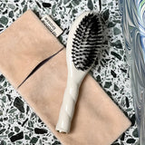 La Pochette "Petite Brosse" Blanc crème - Maison Caldeira