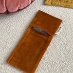 La Pochette "Petite Brosse" Terracotta - Maison Caldeira