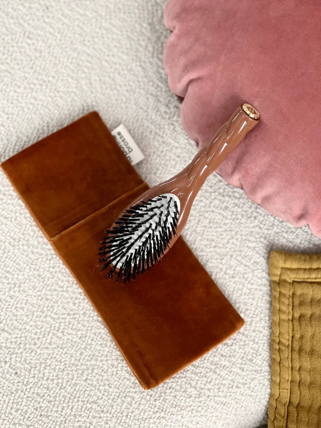 La Pochette "Petite Brosse" Terracotta - Maison Caldeira