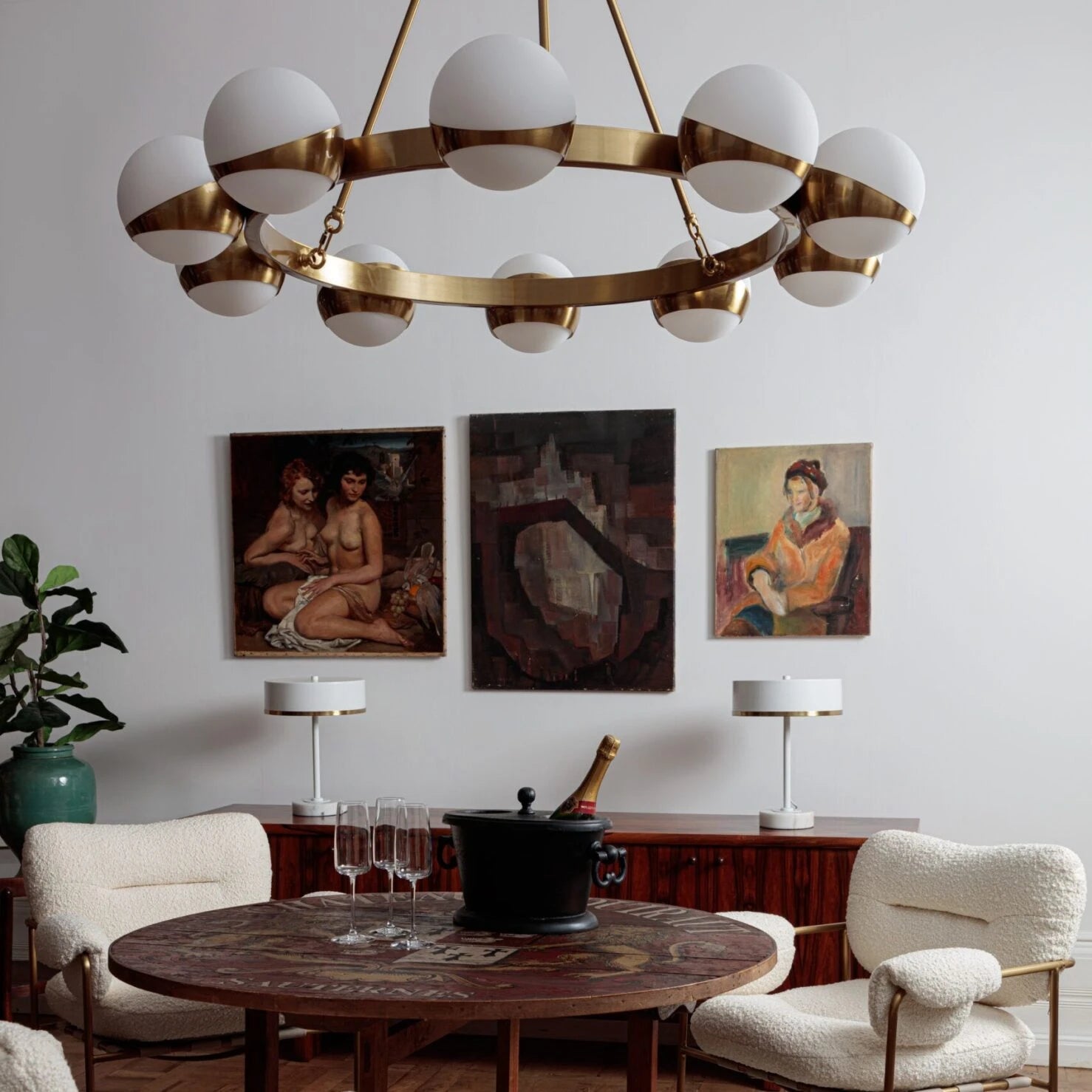 La suspension Lucca Sputnik - Caldeira