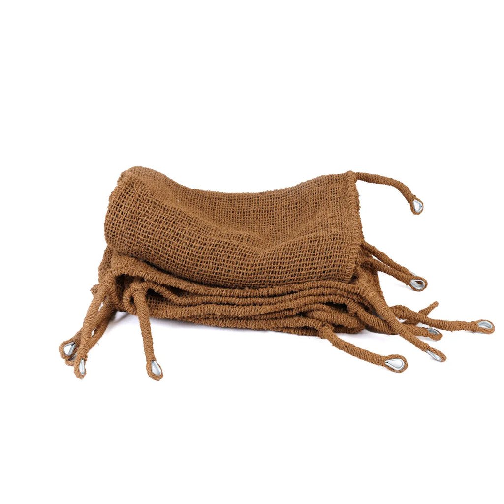 L'abat - jour triangulaire Coco Shade - Naturel - 350x350 - Maison Caldeira