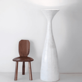Lampadaire Melides N°1 en Céramique Blanc Cassé - Maison Caldeira