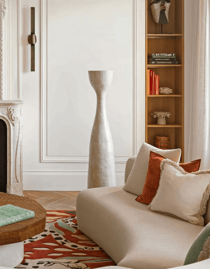 Lampadaire Melides N°3 en Céramique - Blanc cassé - Projects123A - Méditerranée - Maison Caldeira