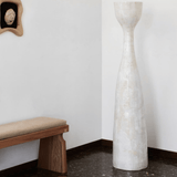 Lampadaire Melides N°3 en Céramique - Blanc cassé - Maison Caldeira