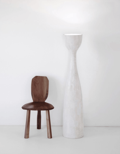 Lampadaire Melides N°3 en Céramique - Blanc cassé - Projects123A - Méditerranée - Maison Caldeira