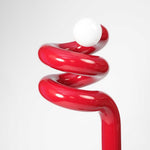 Lampadaire Ressort - Rouge - Maison Caldeira