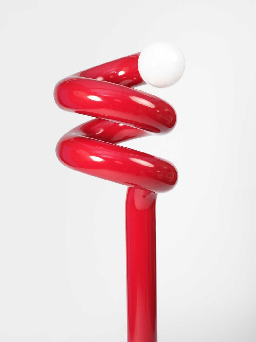 Lampadaire Ressort - Rouge - Maison Caldeira
