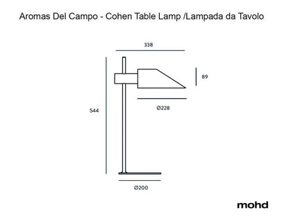 Lampe à poser Cohen - Maison Caldeira