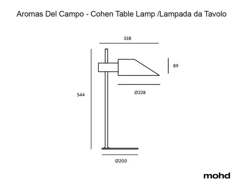 Lampe à poser Cohen - Maison Caldeira