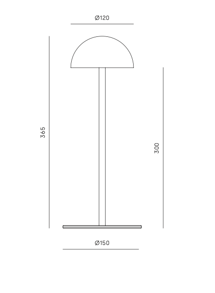 Lampe à poser Dussa - Aromas del campo - Caldeira