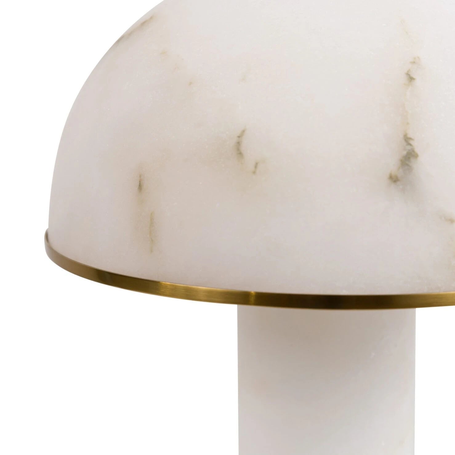 Lampe de table Aragon en albâtre et laiton – Sculpture lumineuse design | Caldeira - Caldeira