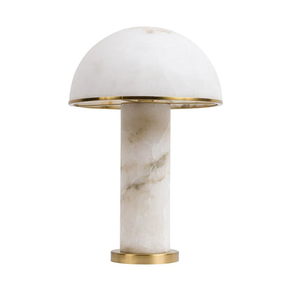 Lampe de table Aragon en albâtre et laiton – Sculpture lumineuse design | Caldeira - Caldeira