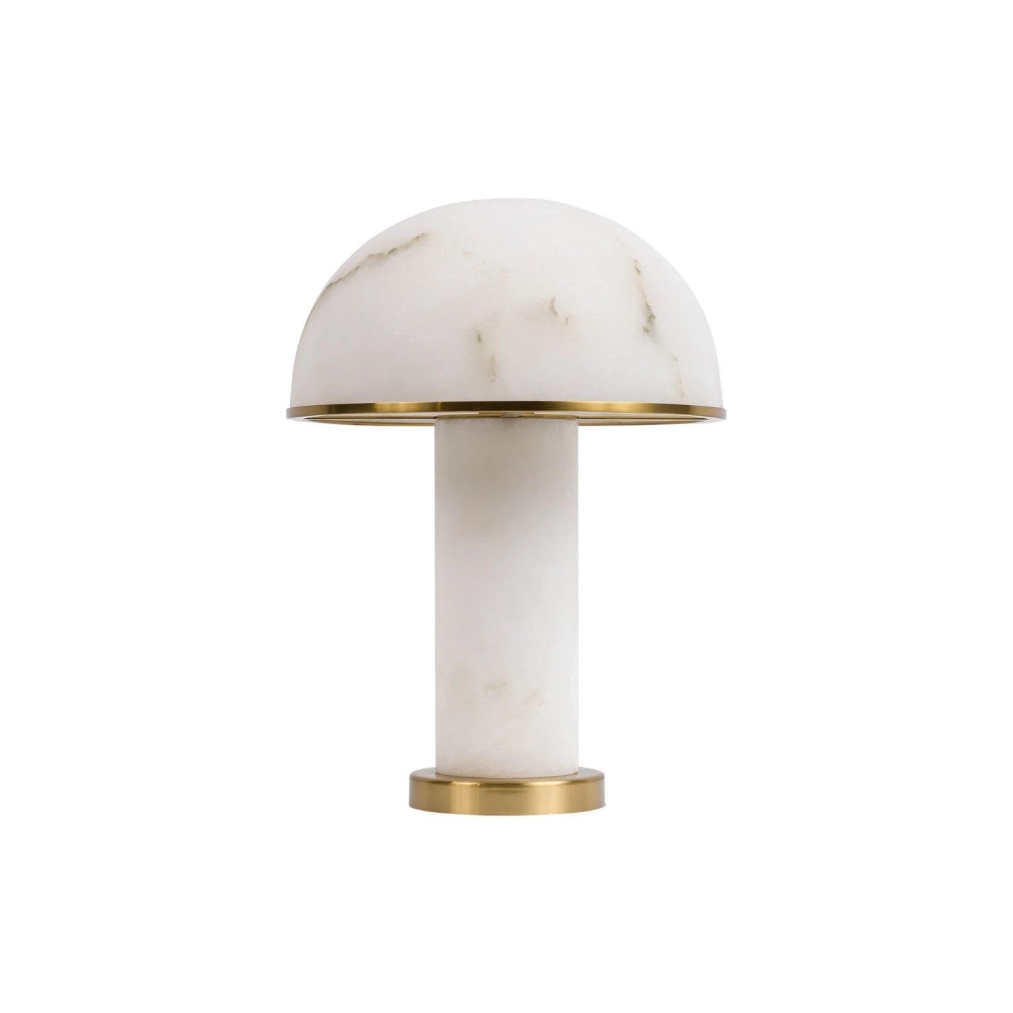 Lampe de table Aragon en albâtre et laiton – Sculpture lumineuse design | Caldeira - Caldeira