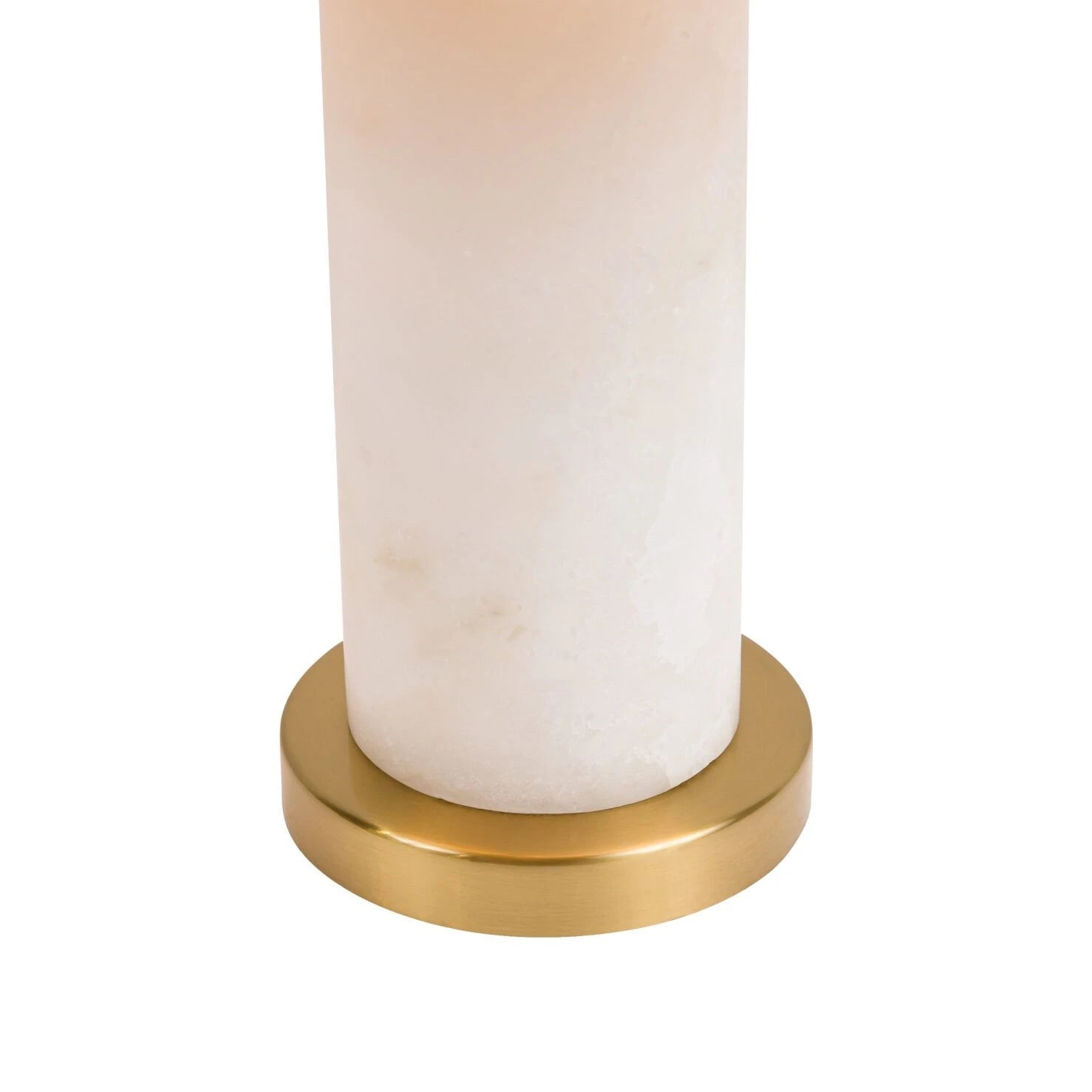 Lampe de table Aragon en albâtre et laiton – Sculpture lumineuse design | Caldeira - Caldeira