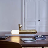Lampe de table ISP en marbre & laiton - Ilia Sergeevich Potemine - Maison Caldeira