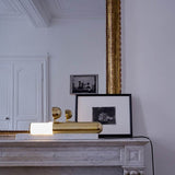 Lampe de table ISP en marbre & laiton - Ilia Sergeevich Potemine - Maison Caldeira