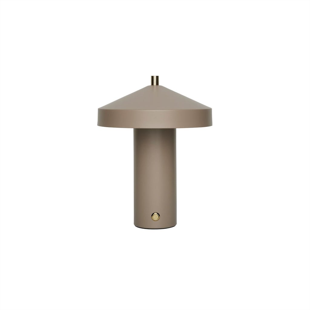 Finition soignée de la lampe de table LED Hatto, luminaire design haut de gamme


