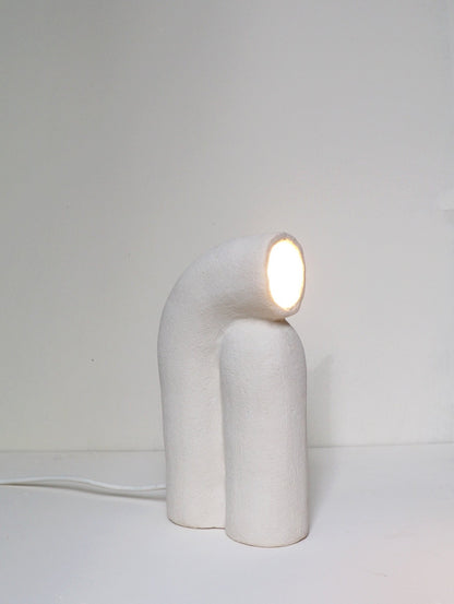 Lampe de table Nour en grès chamotté - Alice Lahana - Méditerranée - Maison Caldeira