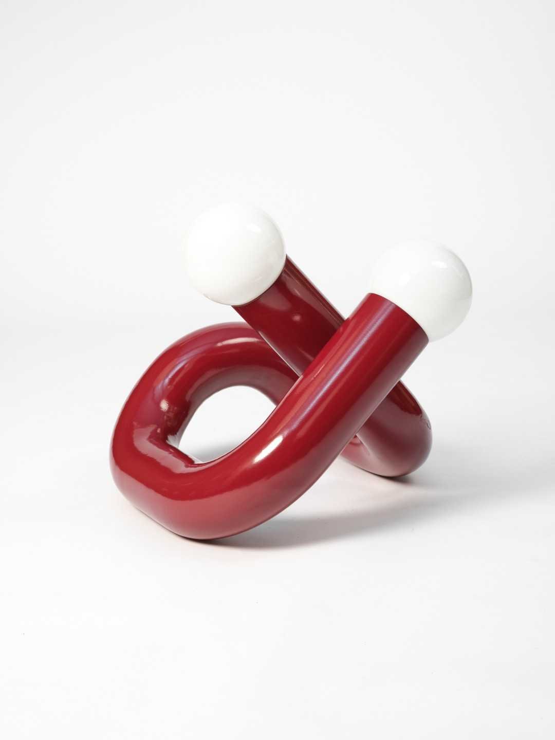 Lampe de table Sphinx - Bordeaux - Axel Chay - Design Contemporain - Maison Caldeira