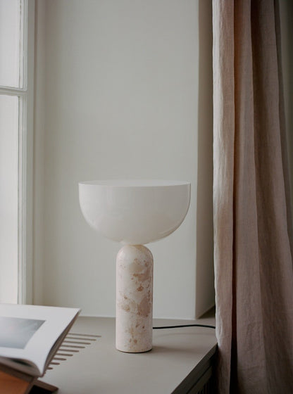 Lampe Kizu x marbre Breccia - LARGE - New works - Scandinave - Maison Caldeira