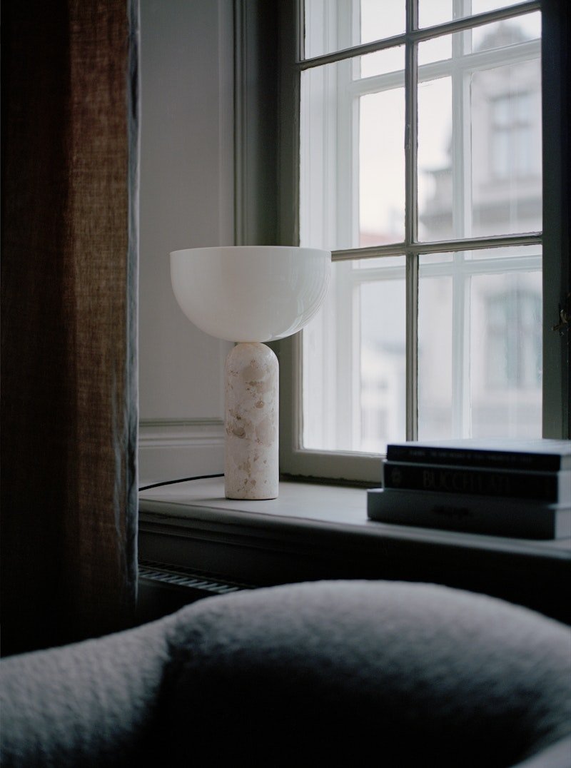 Lampe Kizu x marbre Breccia - LARGE - New works - Scandinave - Maison Caldeira