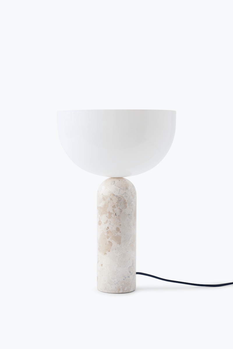 Lampe Kizu x marbre Breccia - LARGE - Maison Caldeira