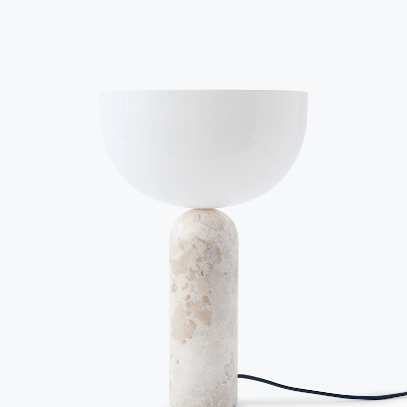 Lampe Kizu x marbre Breccia - LARGE - Maison Caldeira