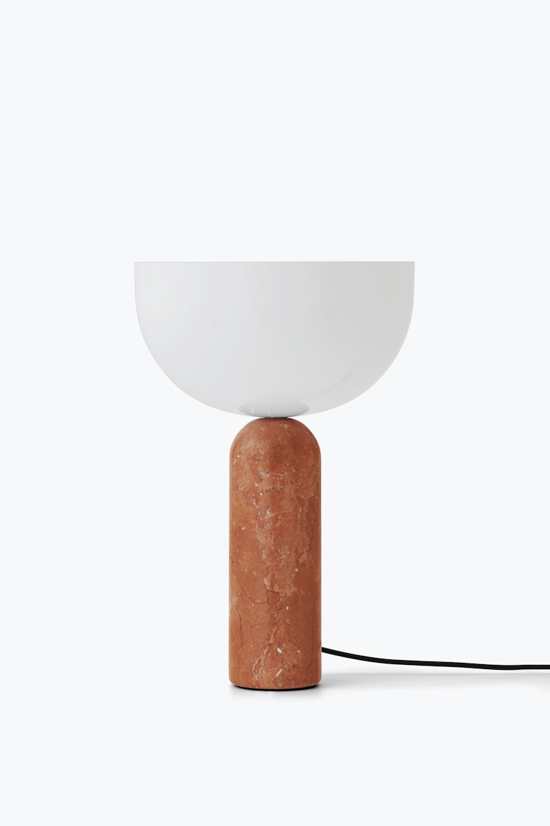 Lampe Kizu x marbre Breccia Pernice - LARGE - Maison Caldeira