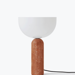 Lampe Kizu x marbre Breccia Pernice - LARGE - Maison Caldeira