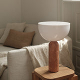 Lampe Kizu x marbre Breccia Pernice - LARGE - Maison Caldeira