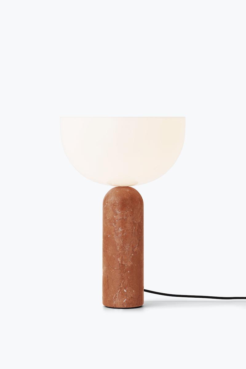 Lampe Kizu x marbre Breccia Pernice - LARGE - Maison Caldeira